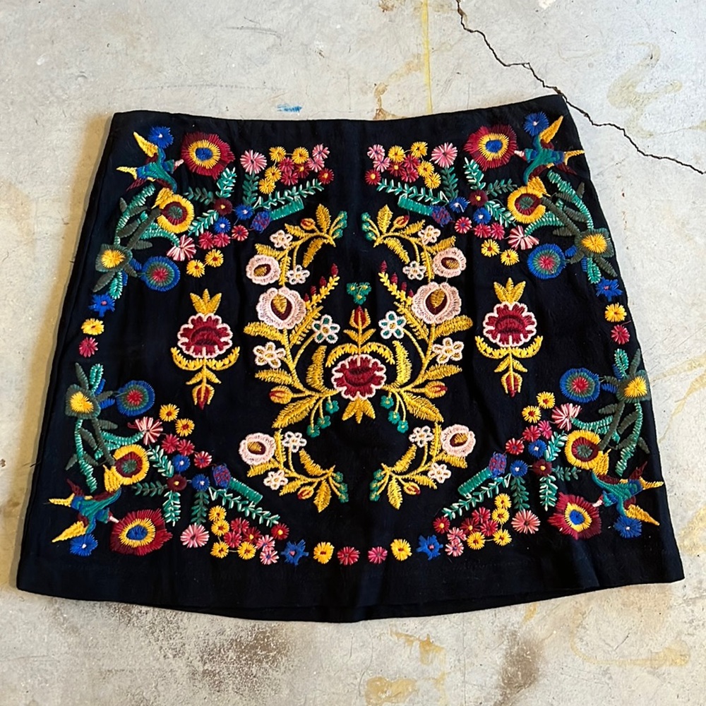 Umgee embroidered skirt